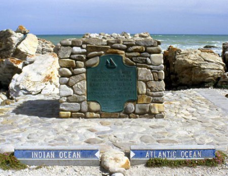 Capo Agulhas - punto più a sud dell'Africa